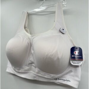 40D NWT Champion Underwire Sport‎ Bra White Motion Control